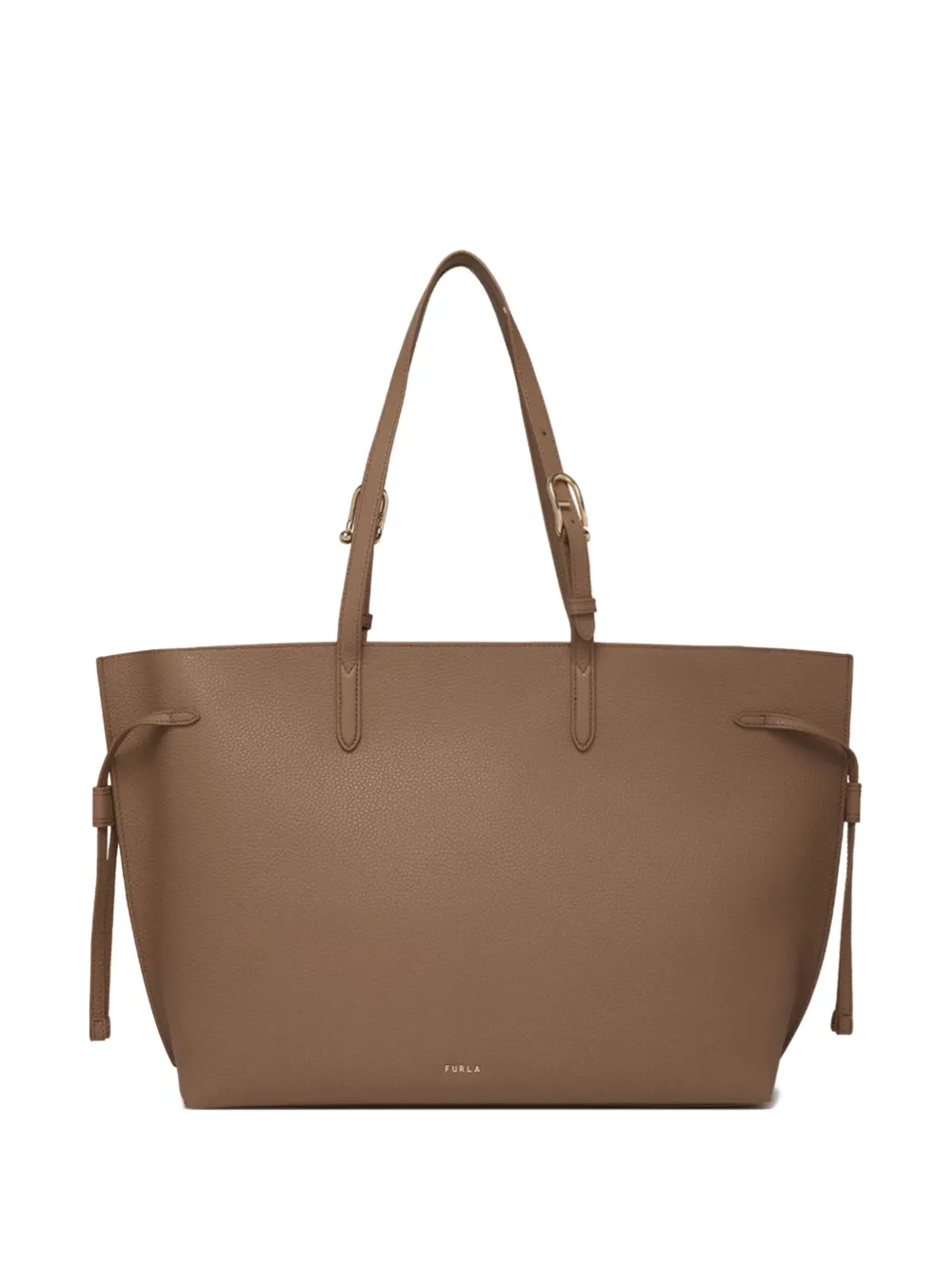 Furla Giove leather tote bag - Marrone