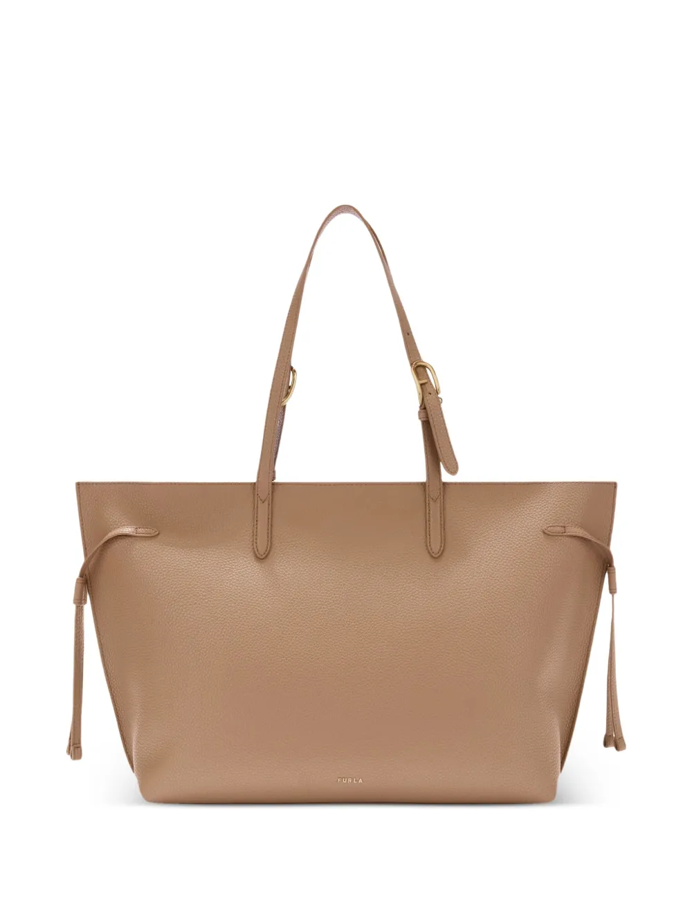 Furla Giove leather tote bag - Brown