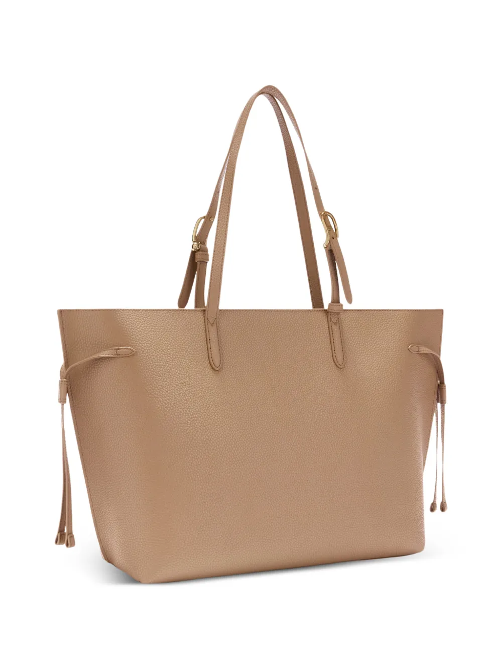 Furla Giove leren shopper Bruin