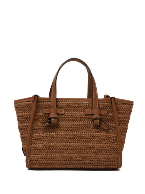 MARCELLA CLUB braided tote bag