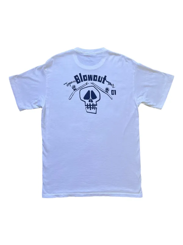 Stüssy Japan 2001 Blowout Tour T-Shirt | White | FARFETCH