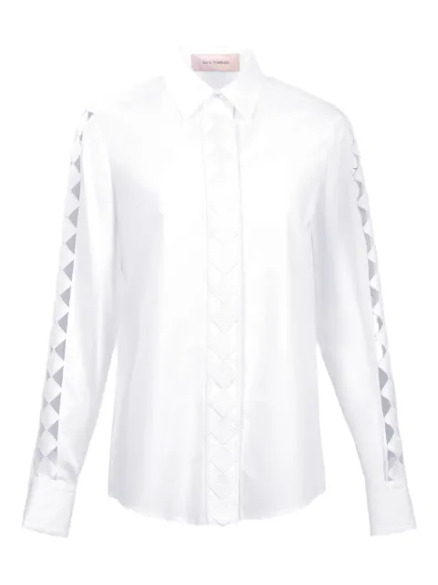 Silvia Tcherassi Idris cut-out shirt
