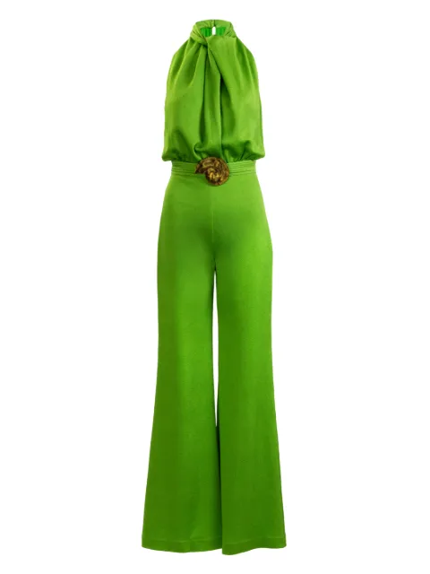 Silvia Tcherassi Siv knotted belted jumpsuit