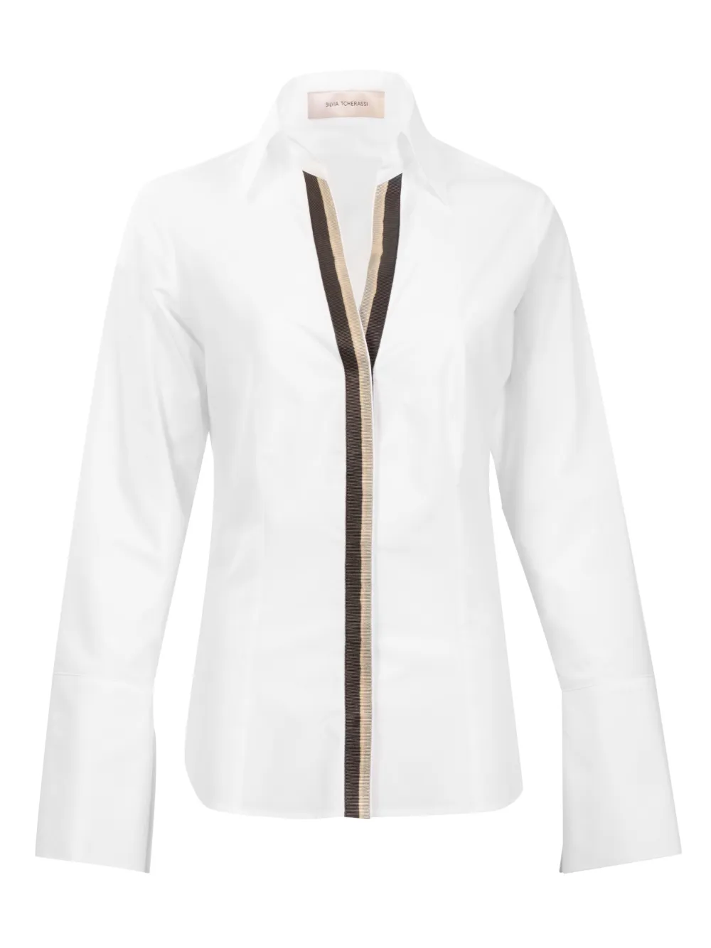 Silvia Tcherassi Andrea Shirt In White