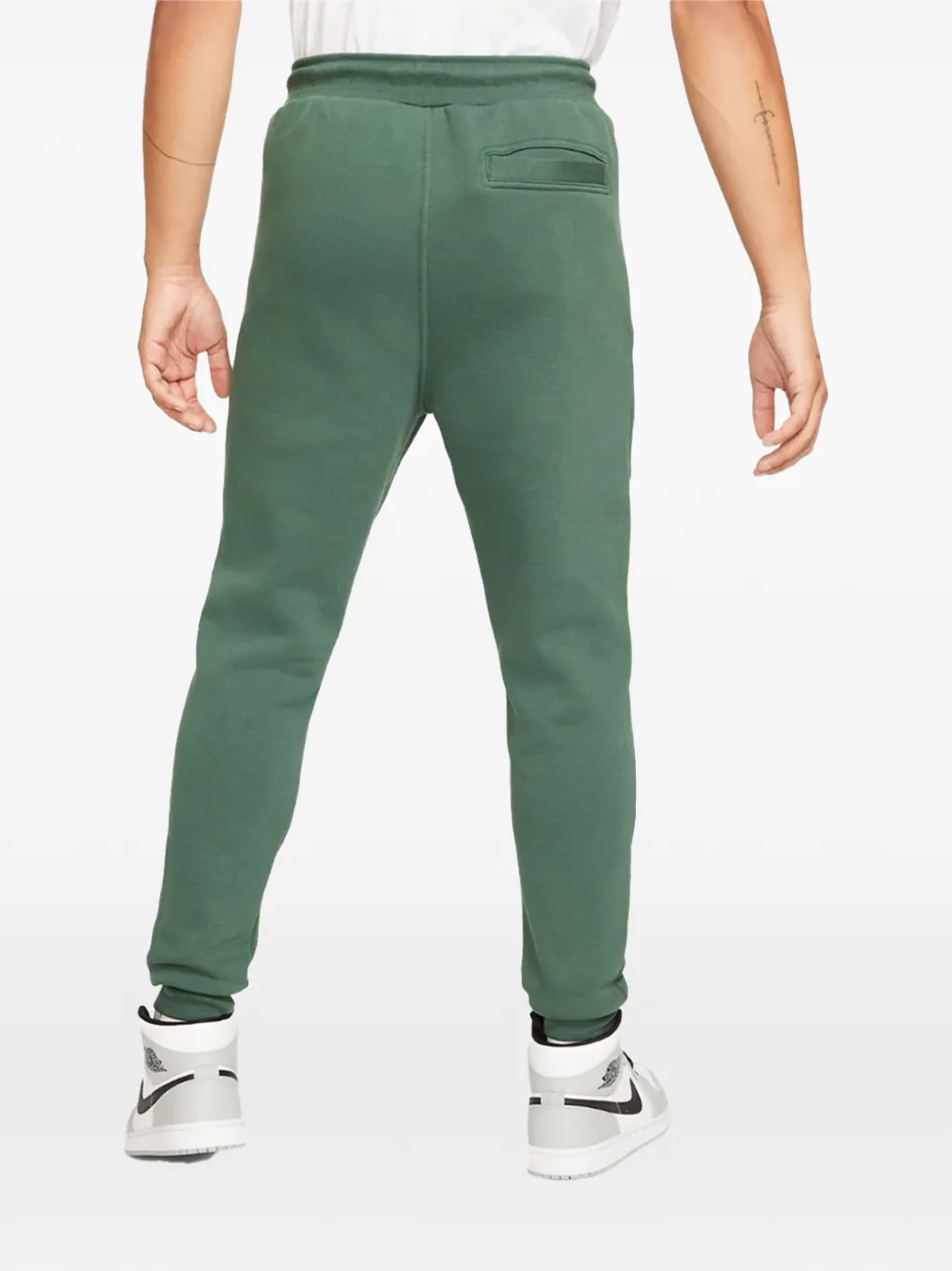 Jordan logo-detail drawstring track pants - Groen