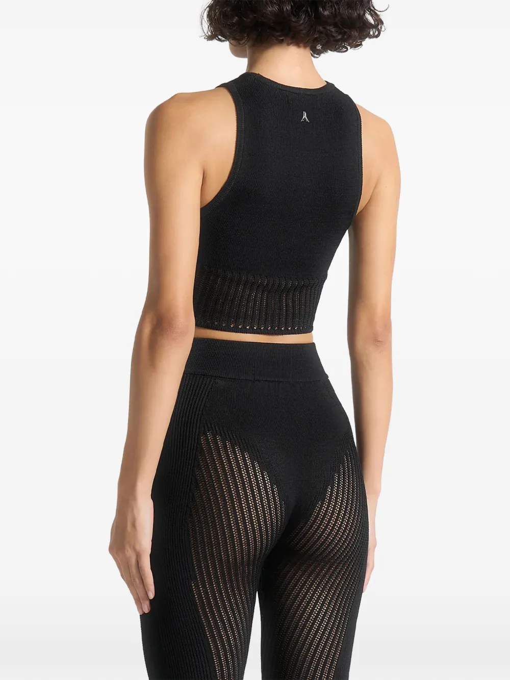 Knitted Racer Crop Top