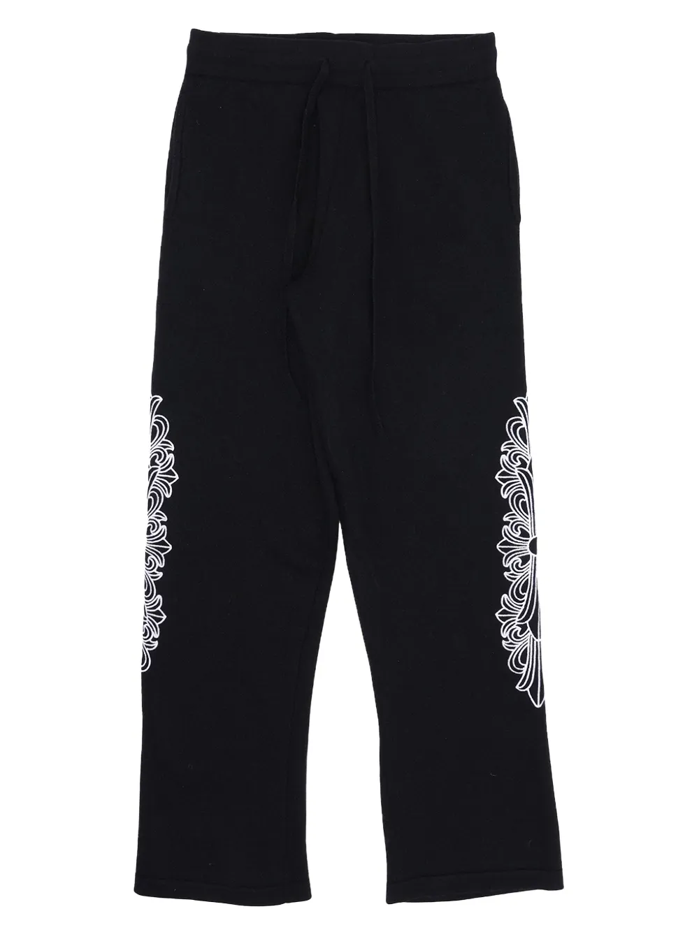 Chrome Hearts pantalon de jogging à fleurs | noir | Image 1
