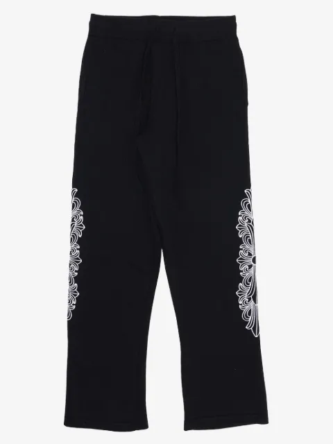 Chrome Hearts pantalon de jogging à fleurs