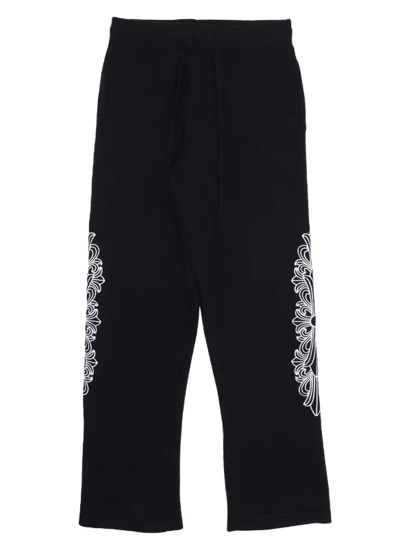 Chrome Hearts フローラル トラックパンツ | ブラック | FARFETCH JP