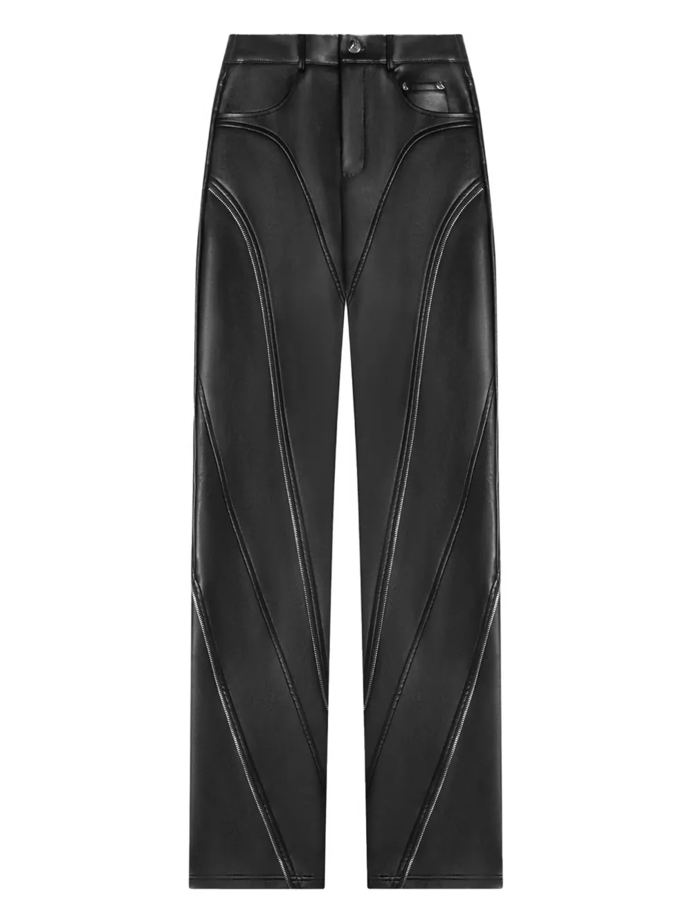Manière De Voir Calça biker com zíper | Preto | Image 1