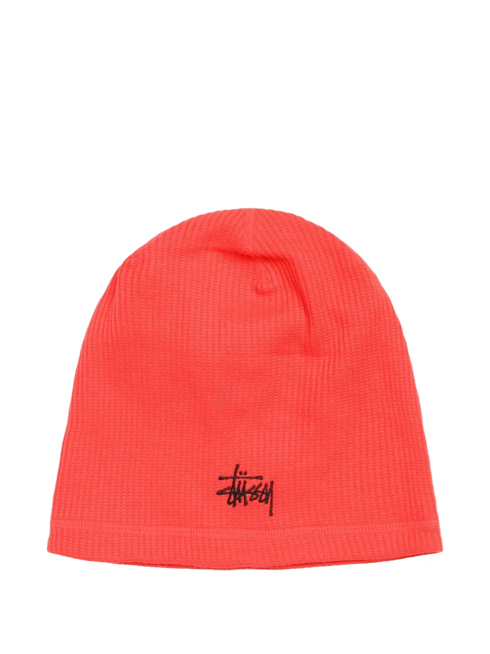 Stüssy waffle beanie hat | Red | Image 1