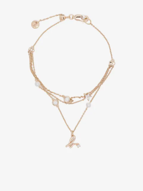agnès b.  pendant charm bracelet