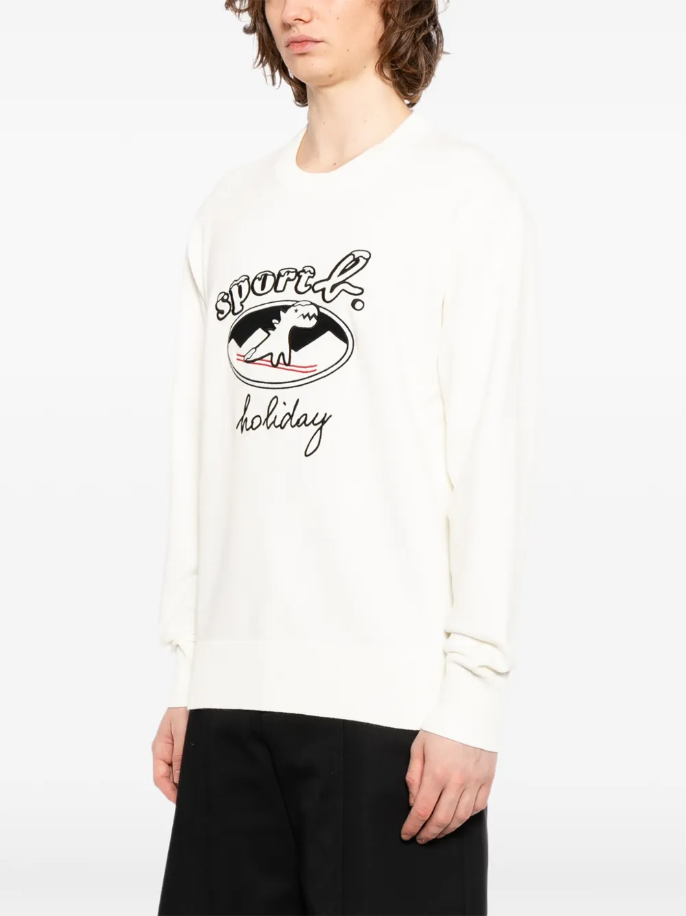 Ski Dino Christmas Sweater