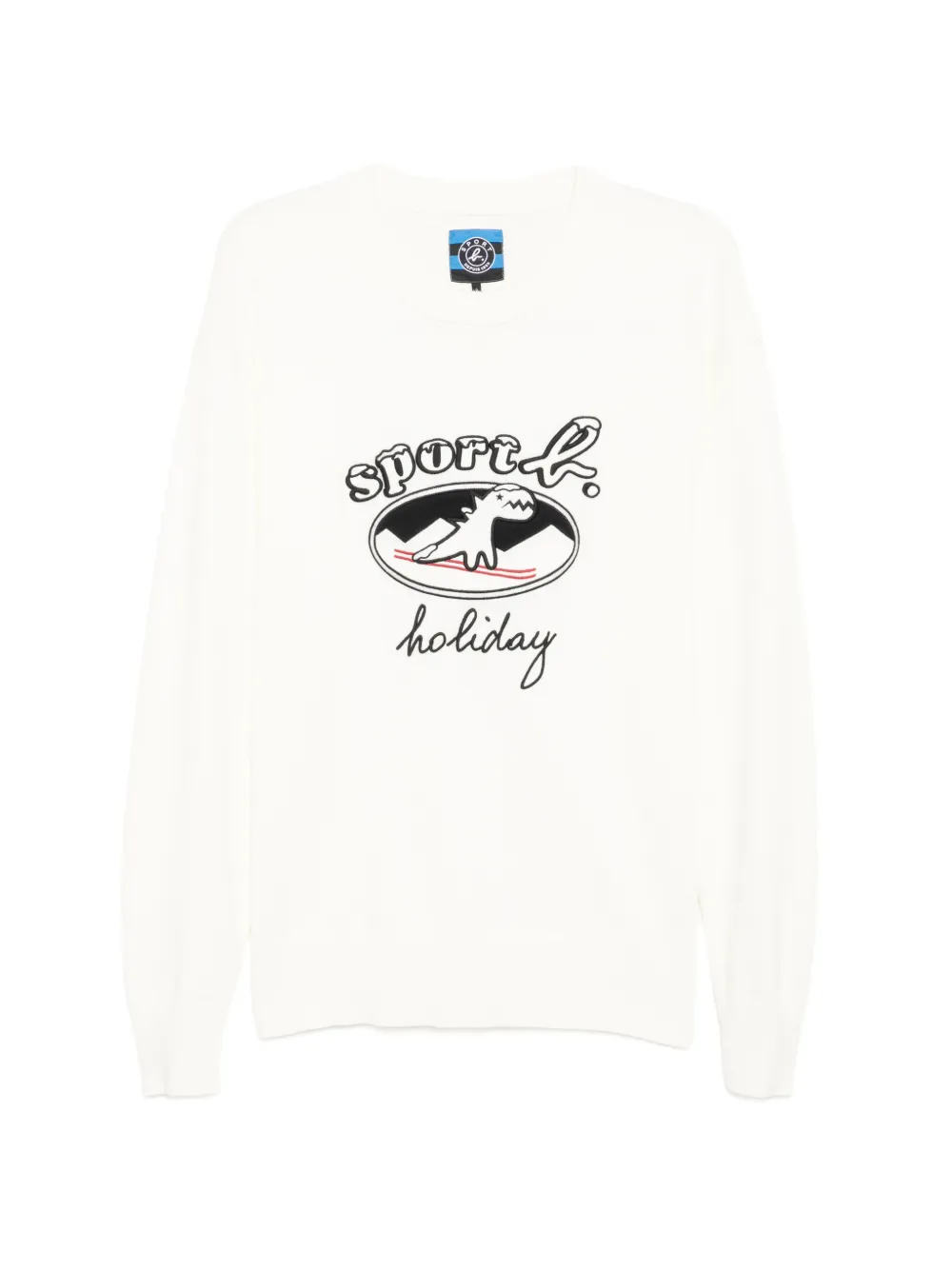 SPORT b. by agnès b. Maglione Ski Dino Christmas - Toni neutri