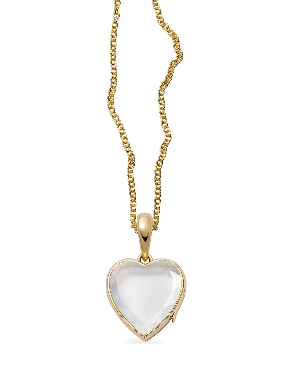 Loquet 18k Yellow Gold Midi Heart Locket