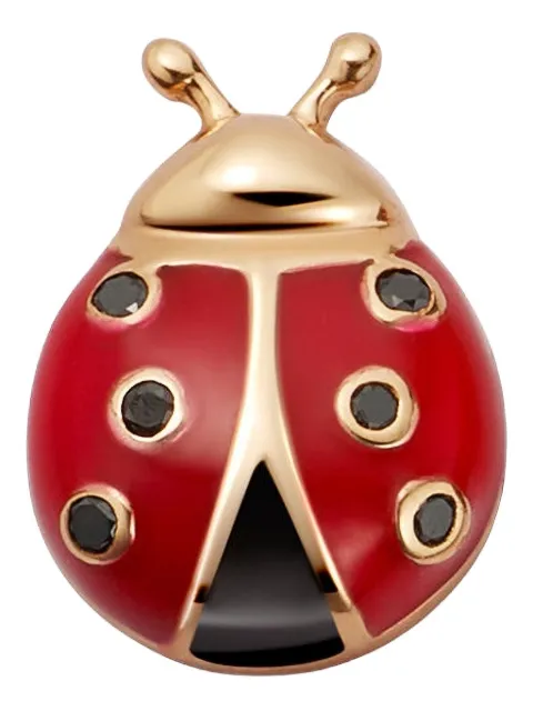 Loquet 18K rose gold ladybird charm