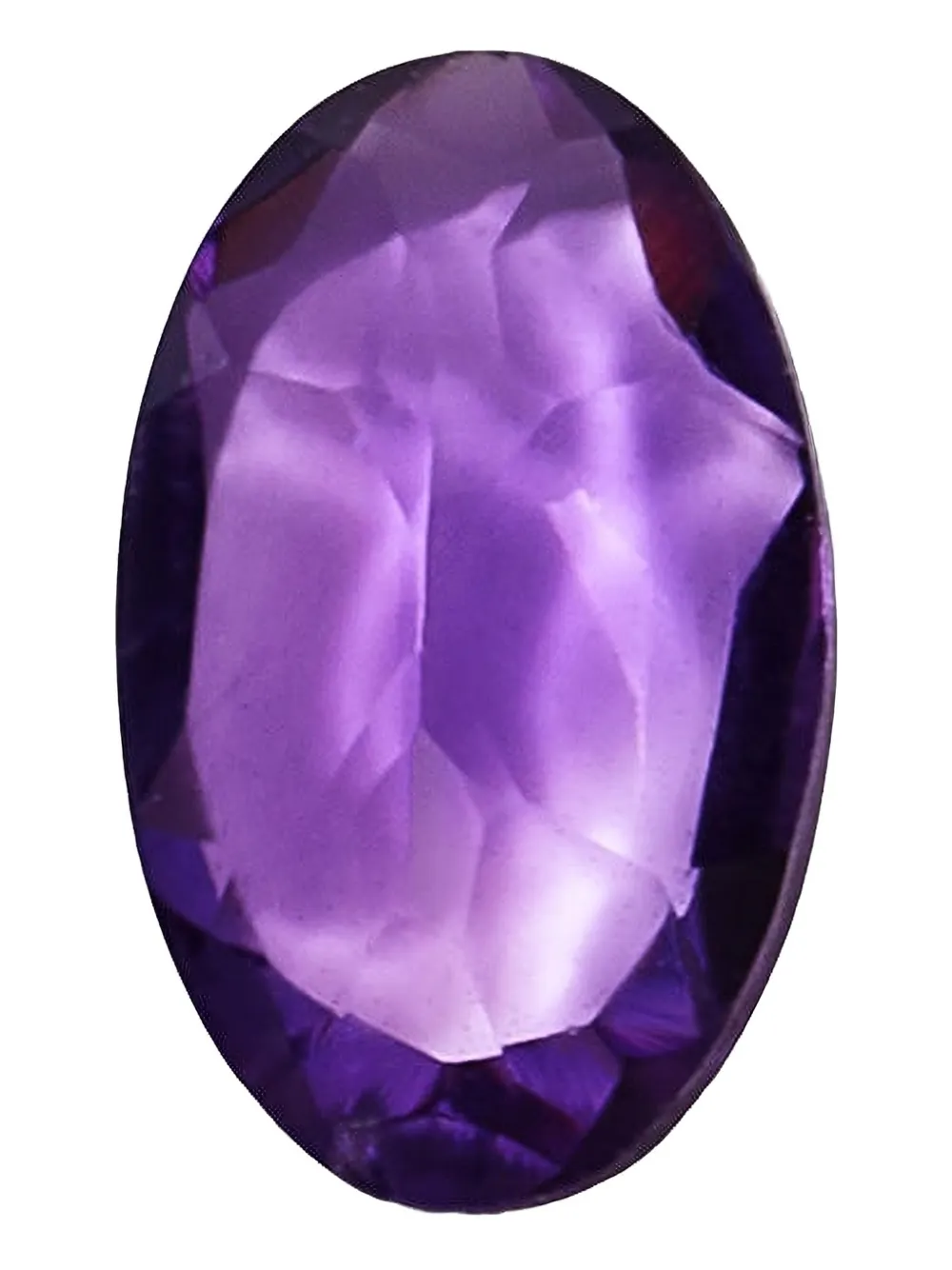Loquet amethyst february birthstone charm - Viola
