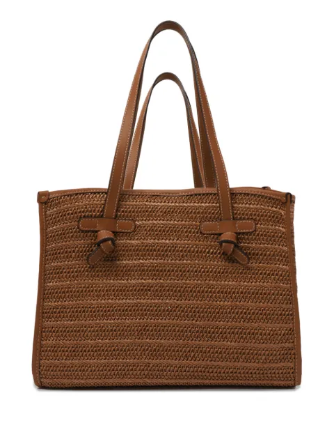 MARCELLA CLUB woven knot-detail tote bag