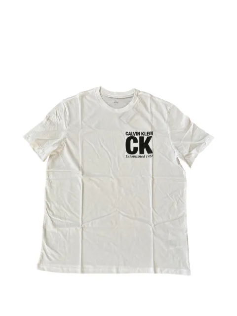 Calvin Klein round-neck logo T-shirt