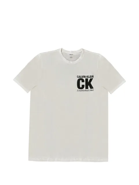 Calvin Klein round-neck logo T-shirt