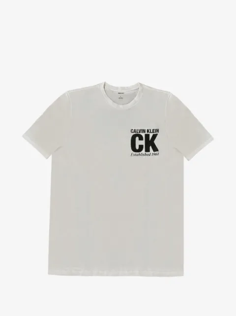 Calvin Klein round-neck logo T-shirt