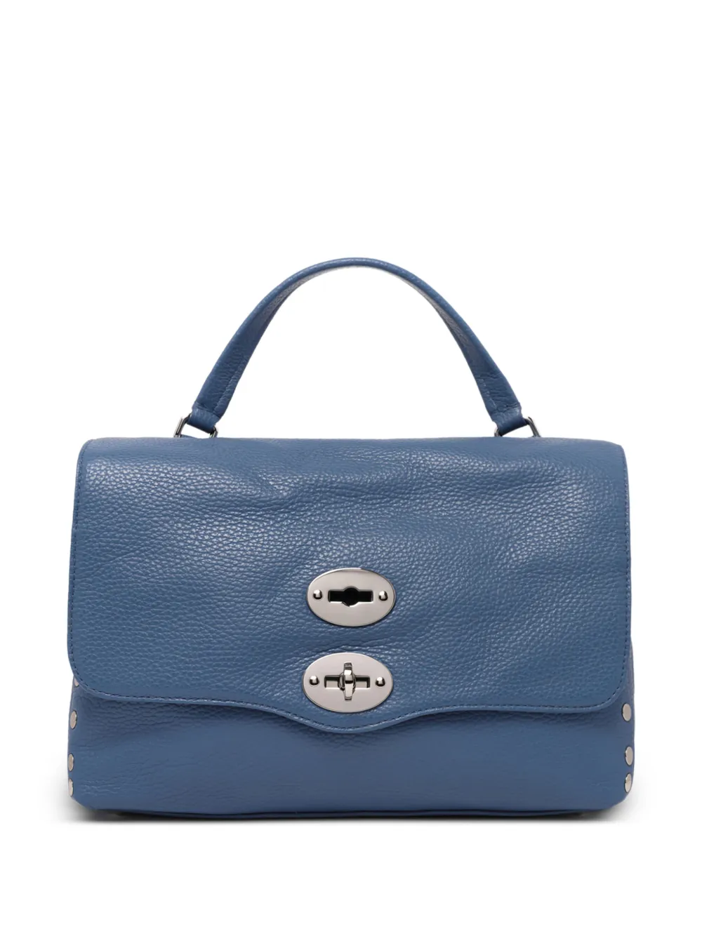Zanellato Postina stud-embellished tote bag - Blu