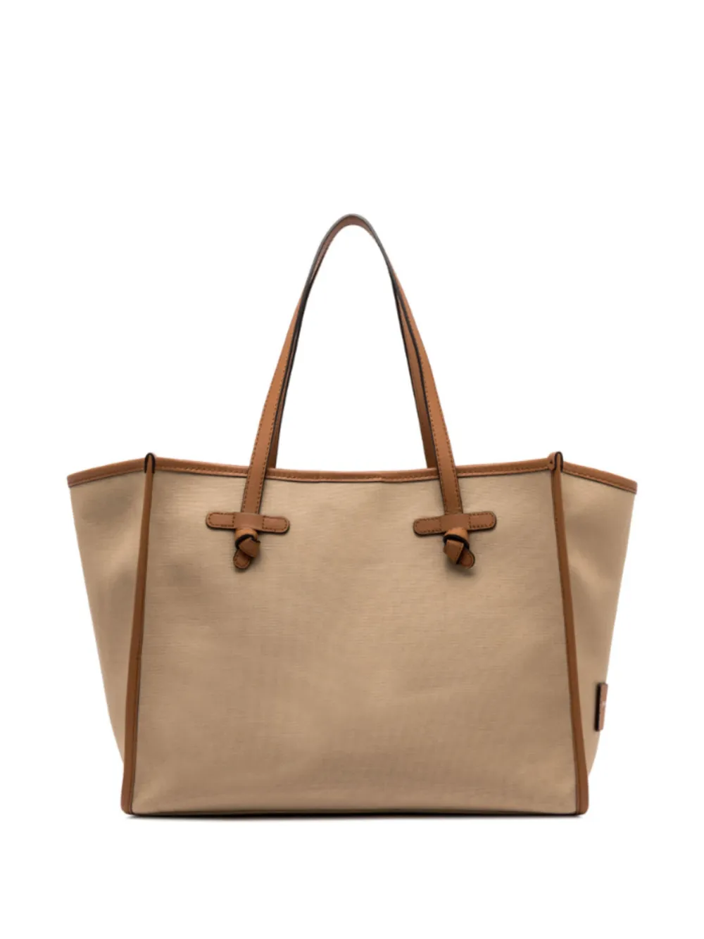 MARCELLA CLUB knot-detail tote bag - Beige