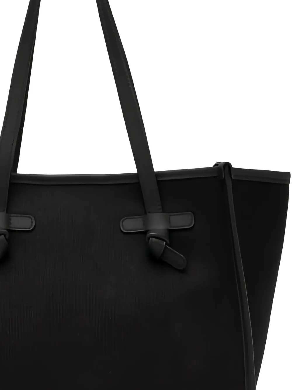 MARCELLA CLUB knot-detail tote bag - Zwart