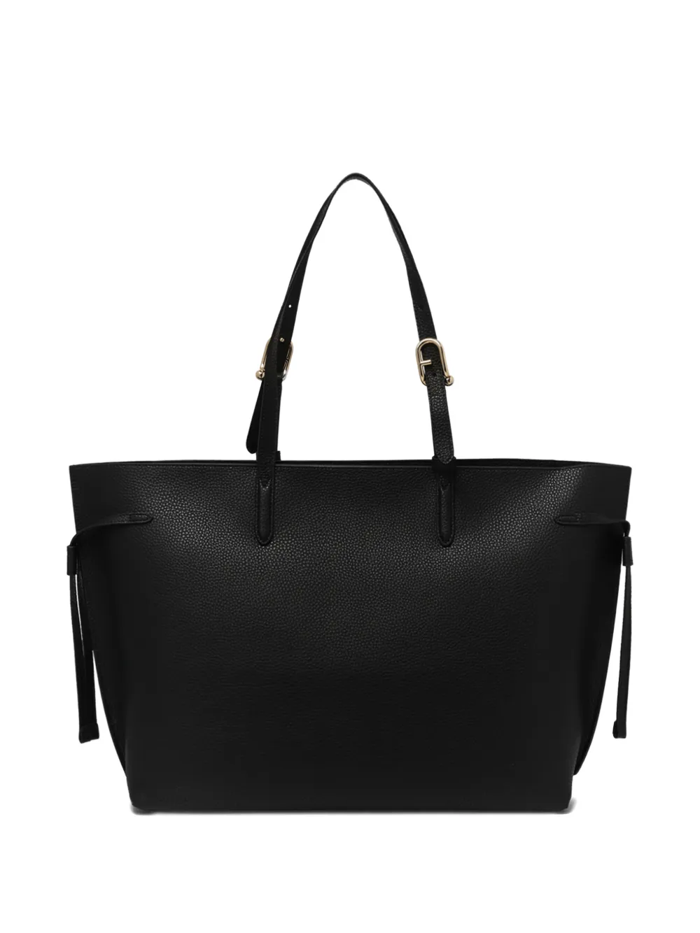 Furla Giove leather tote bag - Zwart