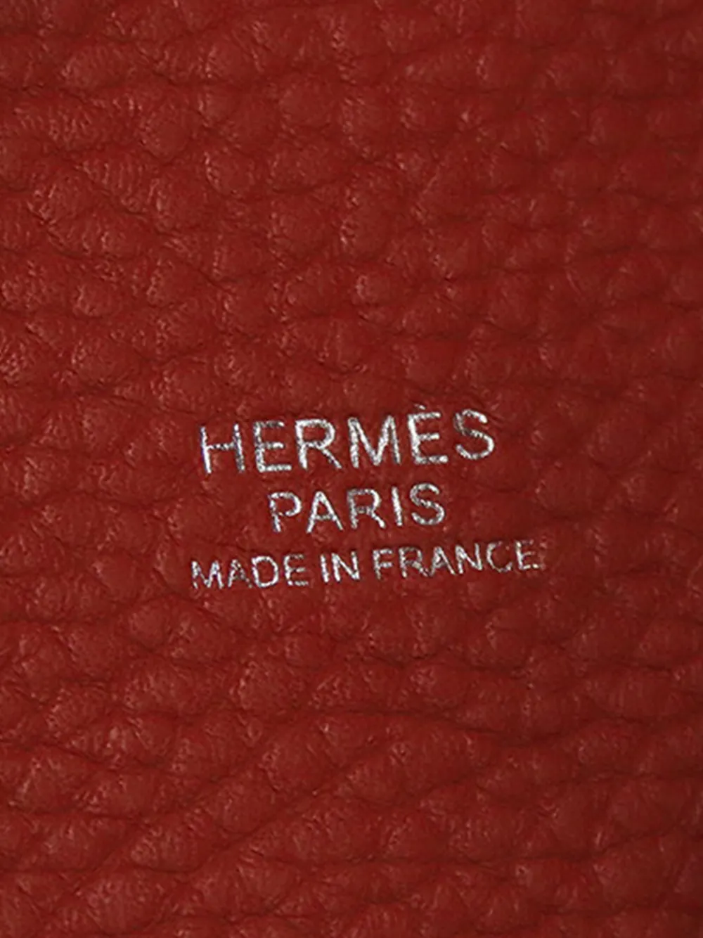 HERMES Pre-owned 2016 Bicolor Clemence And Swift Picotin Lock 22 Handbag In Red