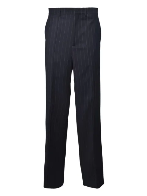 Nineminutes stripe-pattern trousers