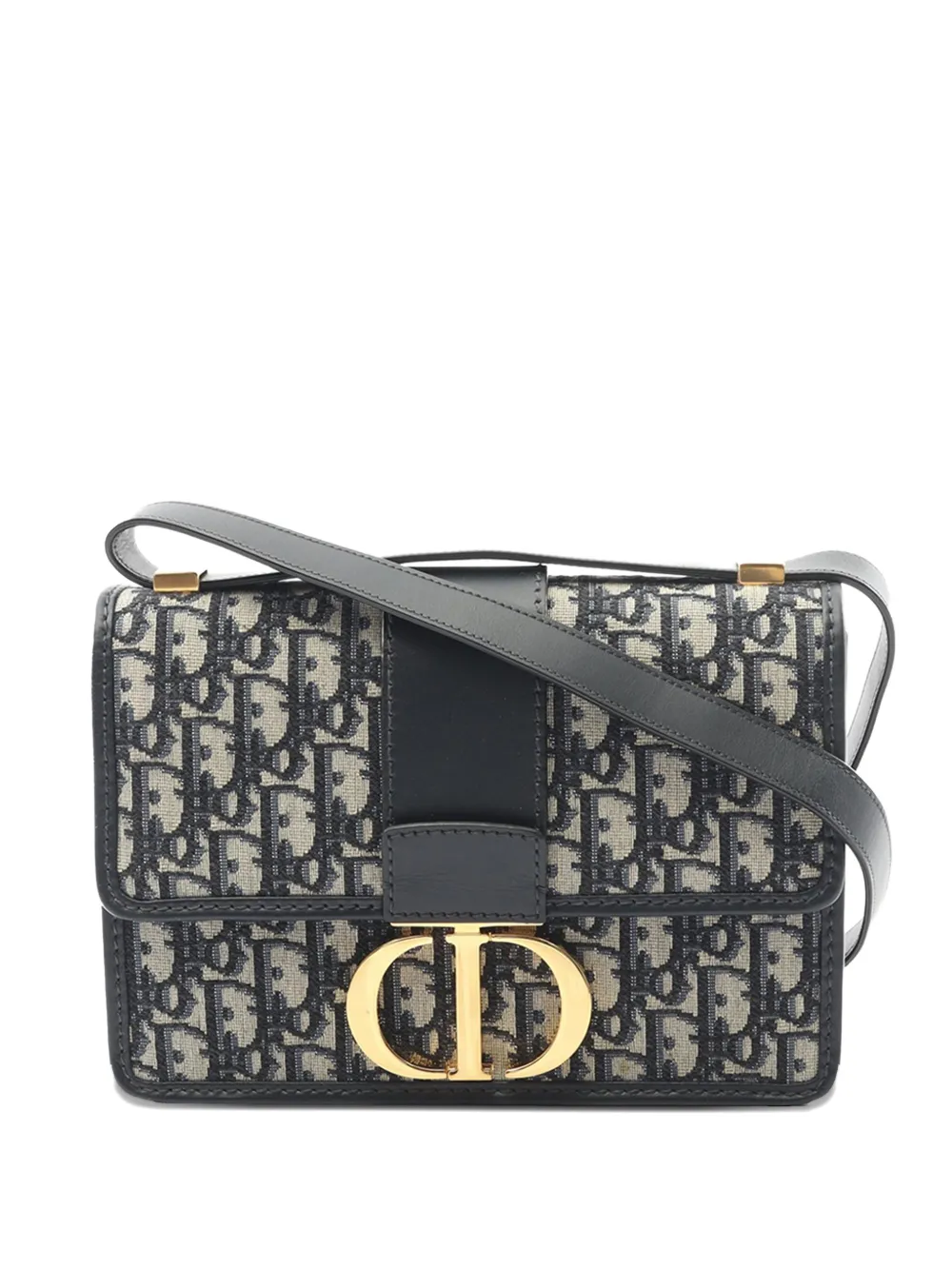 Christian Dior Pre-Owned 2020 オブリーク キャンバス 30 モンテーニュ フラップ ショルダーバッグ - Christian Dior Pre-Owned 2020 オブリーク キャンバス 30 モンテーニュ フラップ ショルダーバッグ -