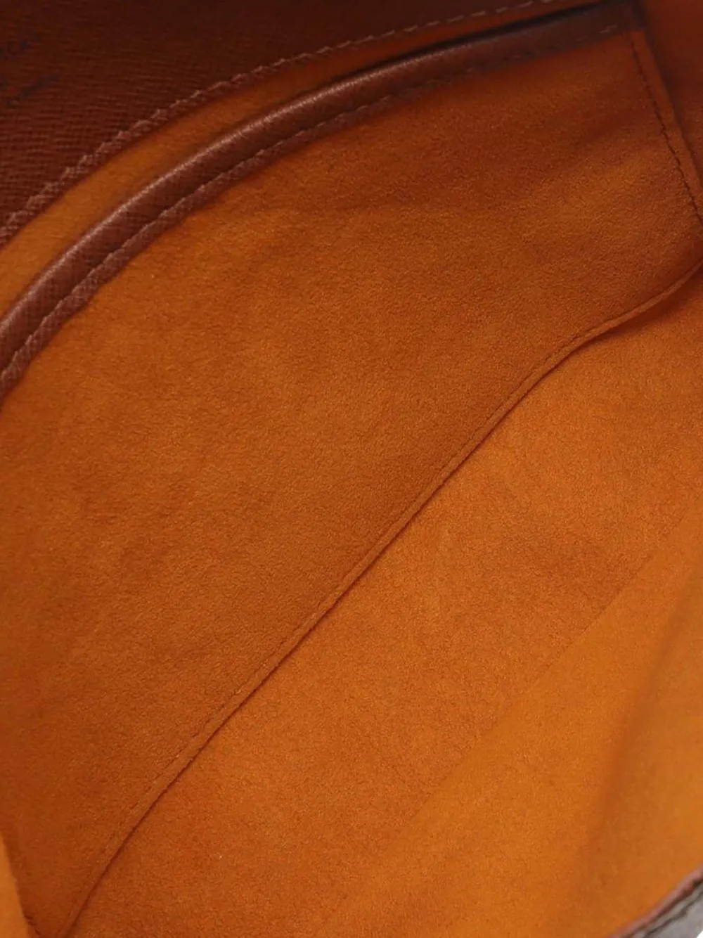 Pre-owned Louis Vuitton 1999 Monogram Musette Tango Short Strap Shoulder Bag In Brown