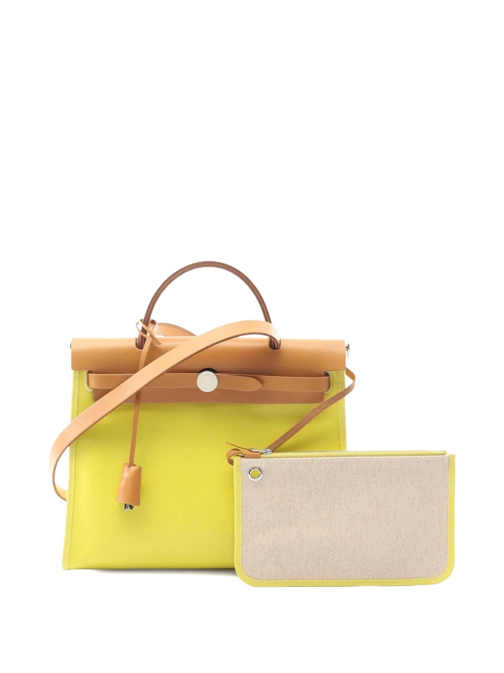 Hermès Pre-Owned 2019 Toile Vache Hunter Herbag Zip 31 satchel | Pre-Owned | Image 2