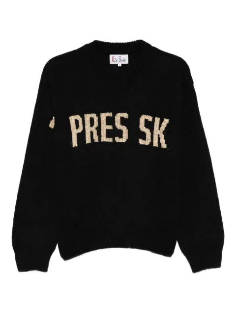 MC2 Saint Barth letter crew-neck sweater