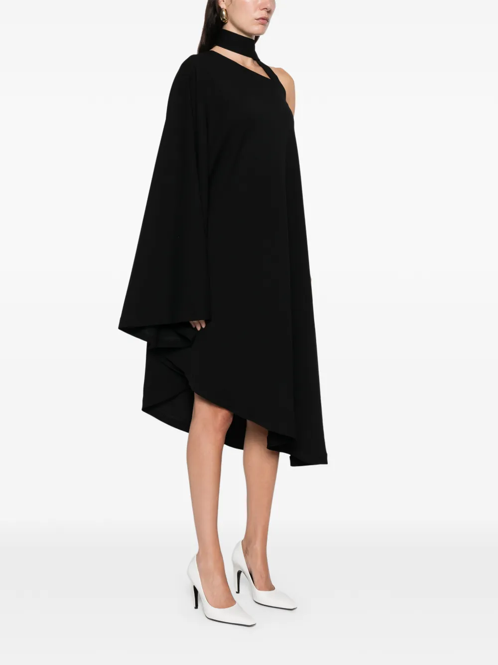 Tie Detail Midi Dress