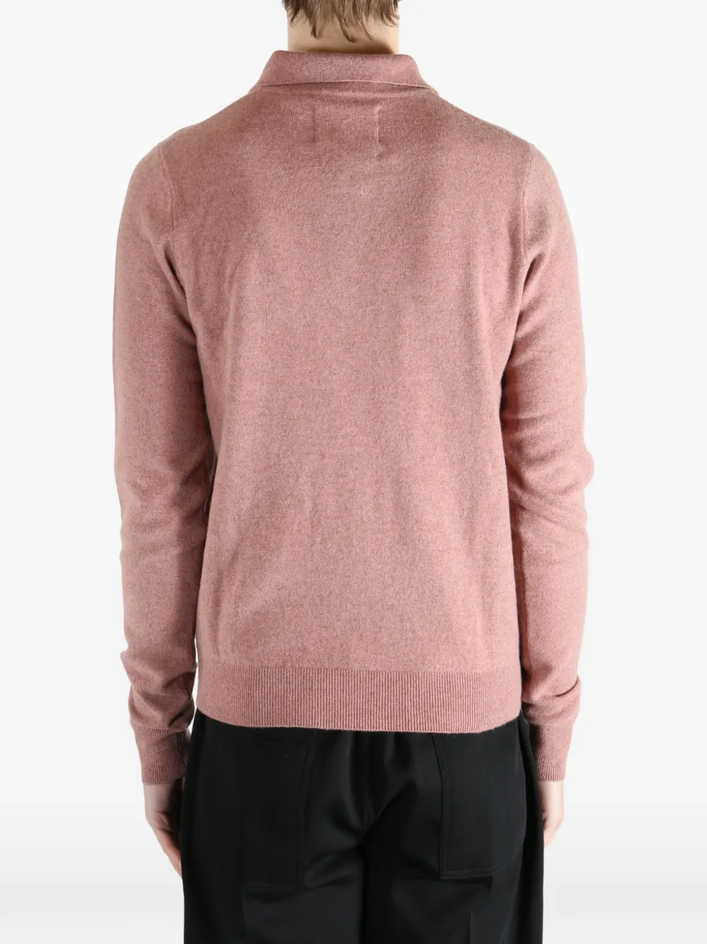 extreme cashmere Gebreid poloshirt Roze