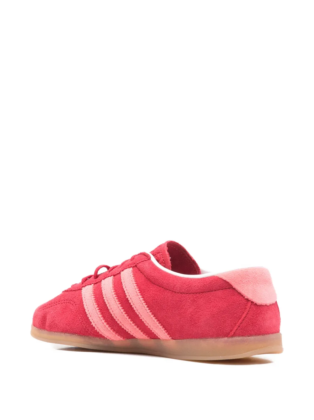 adidas Gazelle three-stripe trainers Rood