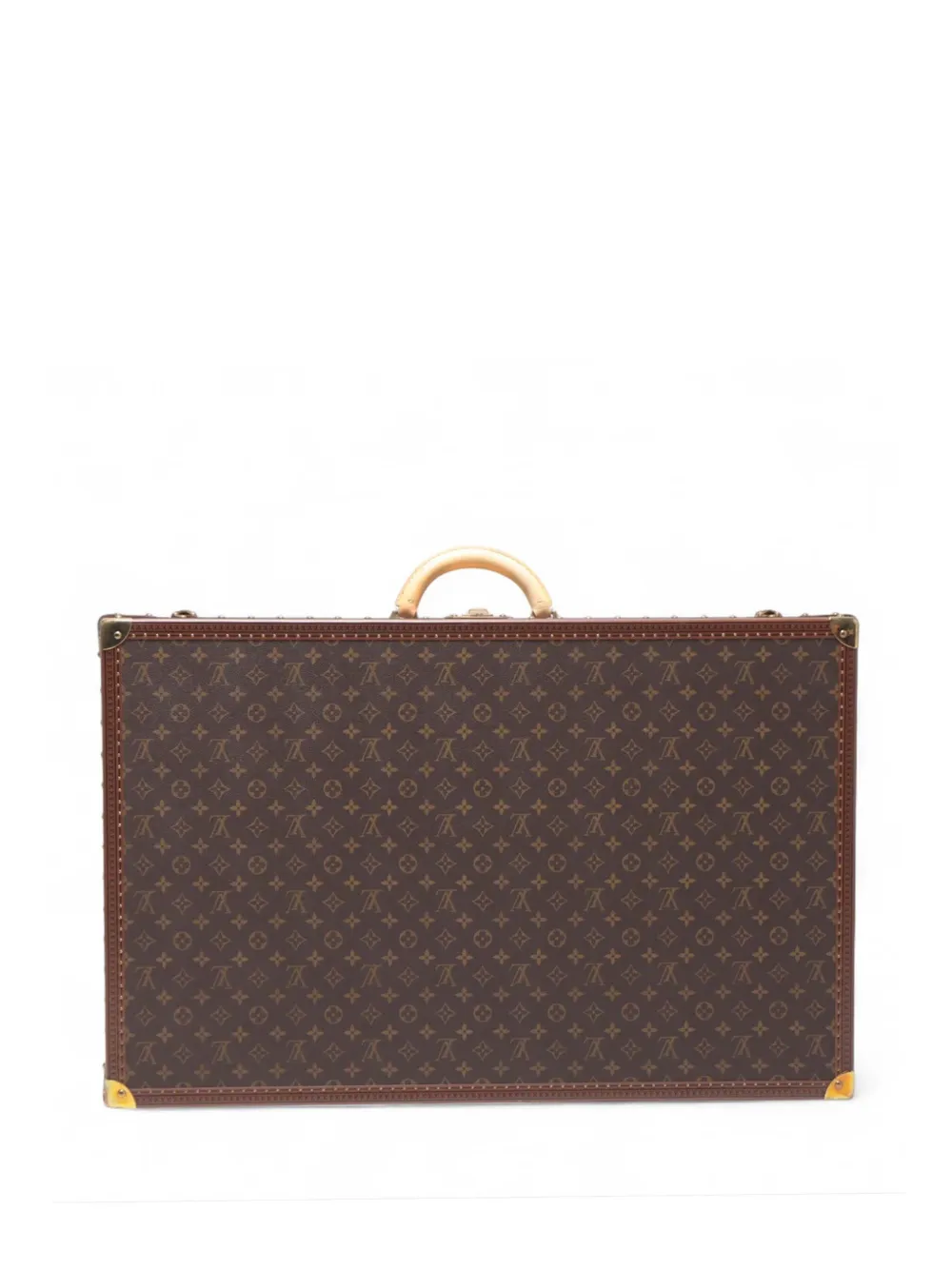 Louis Vuitton Pre-Owned 20th Century Monogram Alzer Trunk 80 travel bag | Brown | Image 1