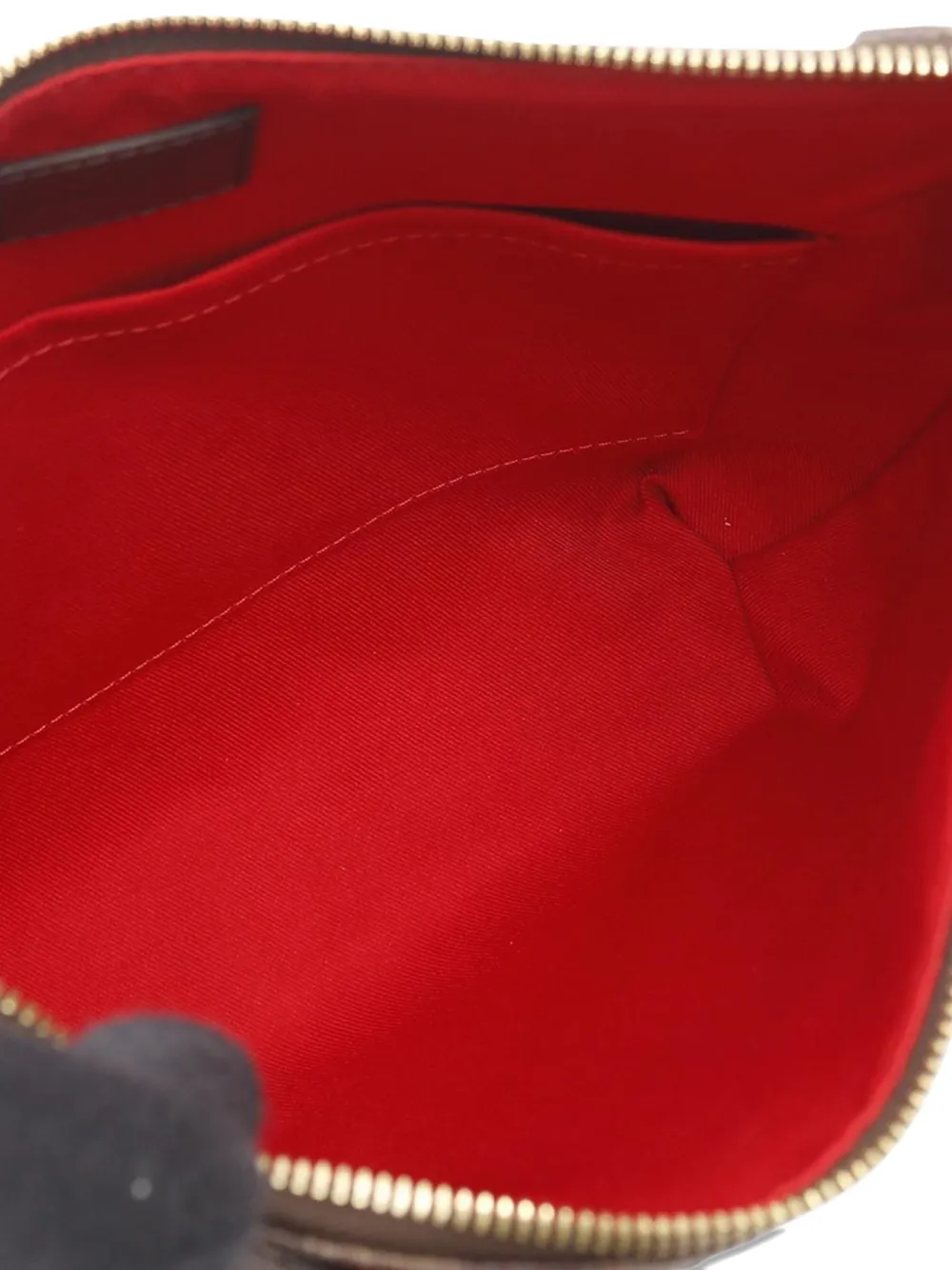 LOUIS VUITTON Pre-owned 2019 Damier Ebene South Bank Besace Crossbody Bag In Brown