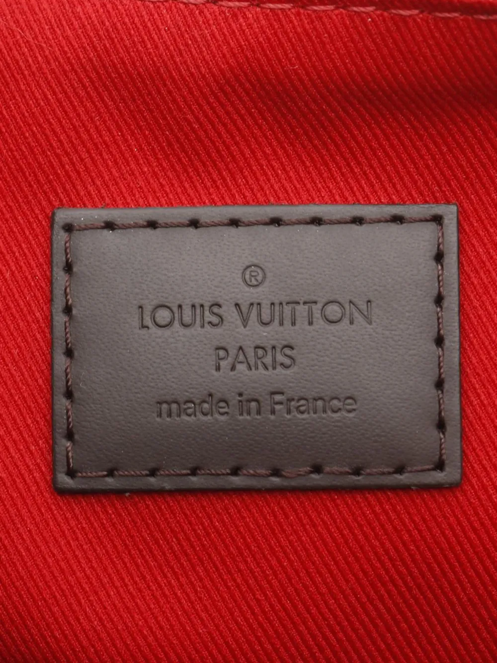 LOUIS VUITTON Pre-owned 2019 Damier Ebene South Bank Besace Crossbody Bag In Brown