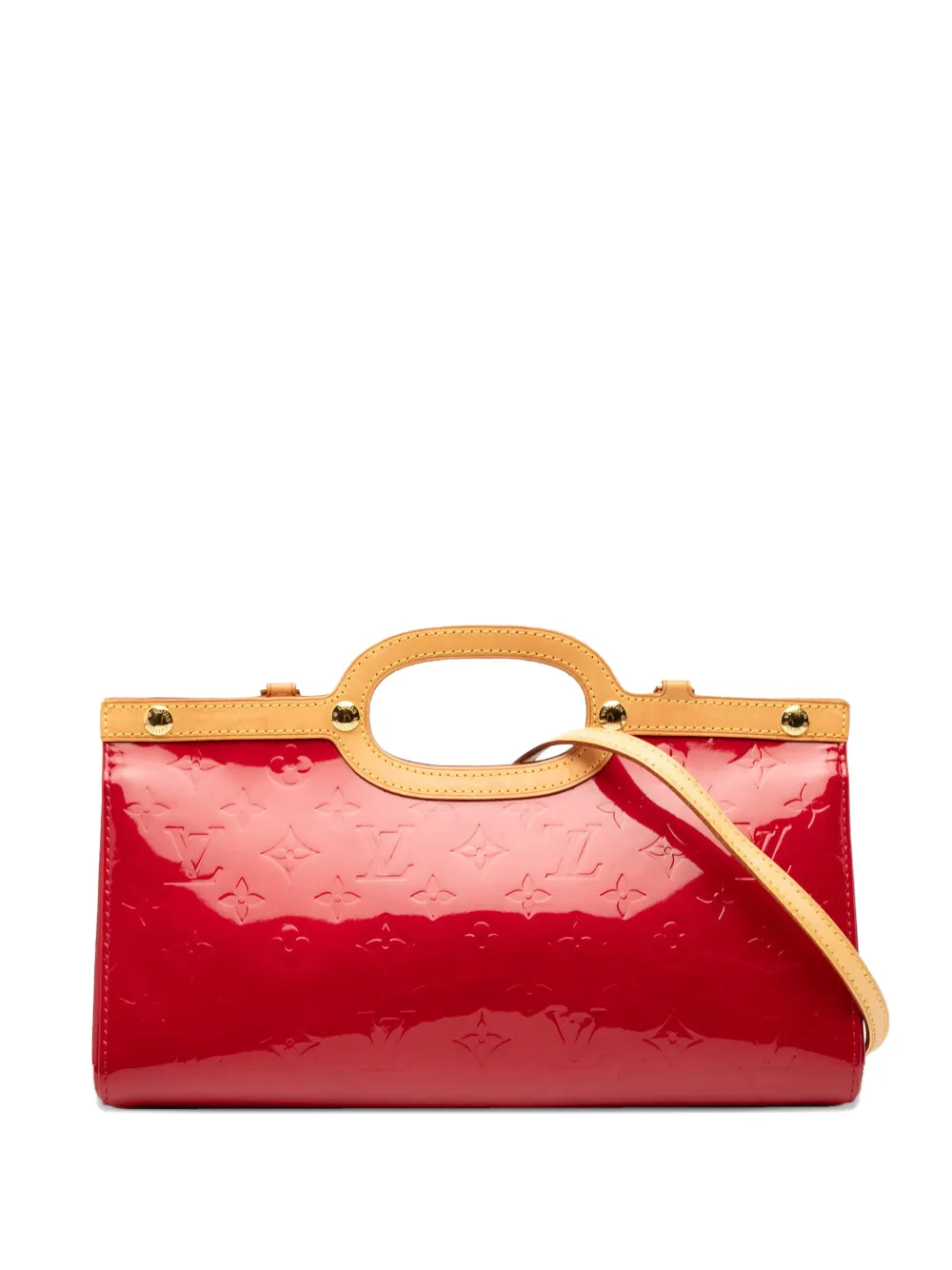 Louis Vuitton Pre-Owned 2007 Monogram Vernis Roxbury Drive satchel - Red
