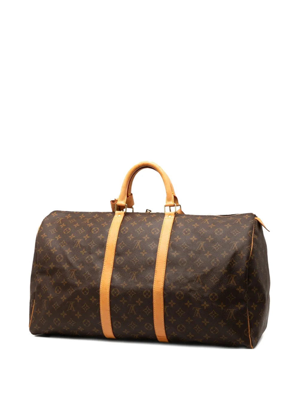 Louis Vuitton Pre-Owned 2000 Monogram Keepall 55 travel bag | Brown | Image 1