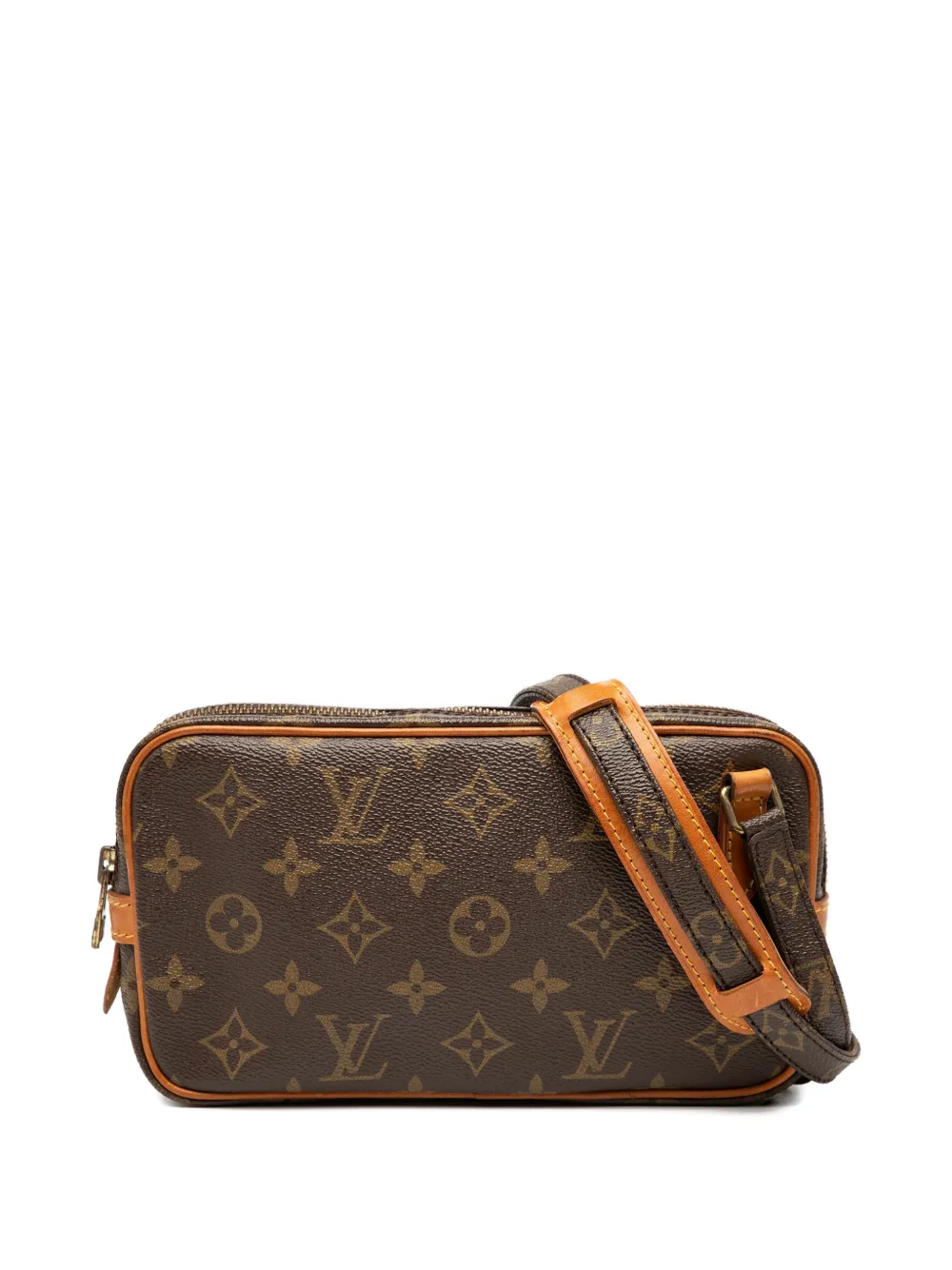 Louis Vuitton Pre-Owned 1987 Monogram Pochette Marly Bandouliere crossbody bag - Marrone