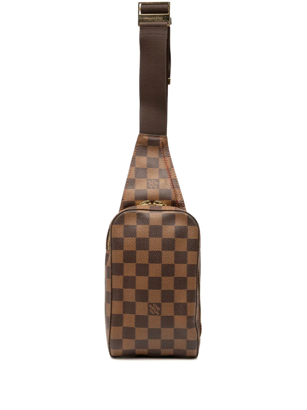 Louis Vuitton Pre-Owned 2003 Damier Ebene Geronimos crossbody bag | Brown | Image 1