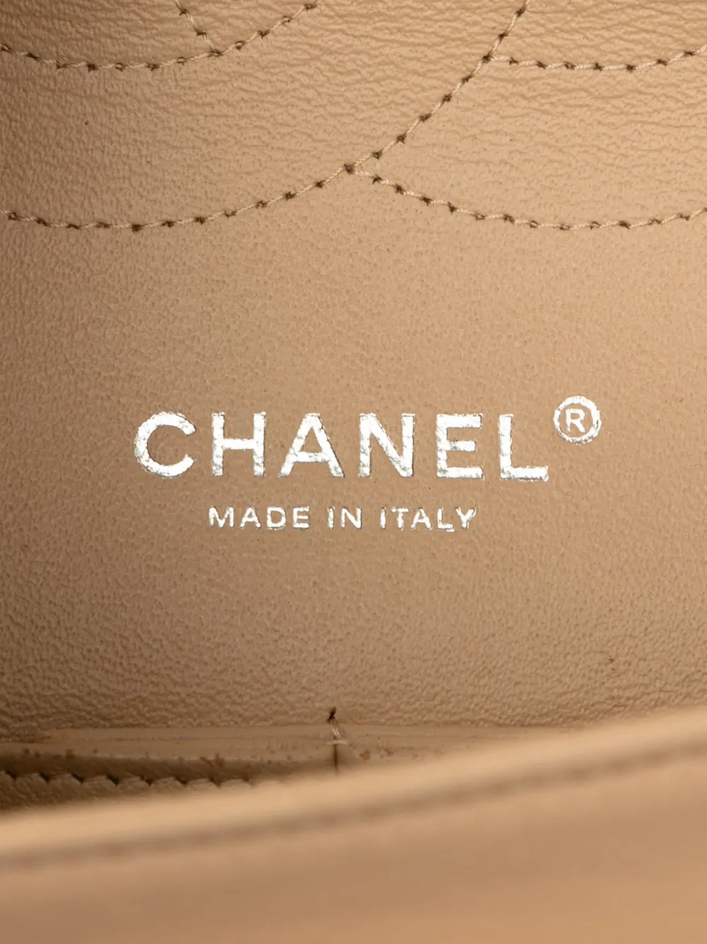 CHANEL Pre-owned 2010-2011 Jumbo Classic Lambskin Double Flap Shoulder Bag In Brown