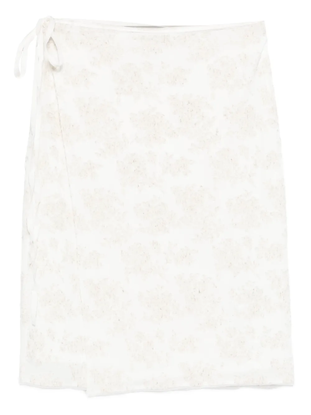 Sir Blanca Wrap Midi Skirt In Multi