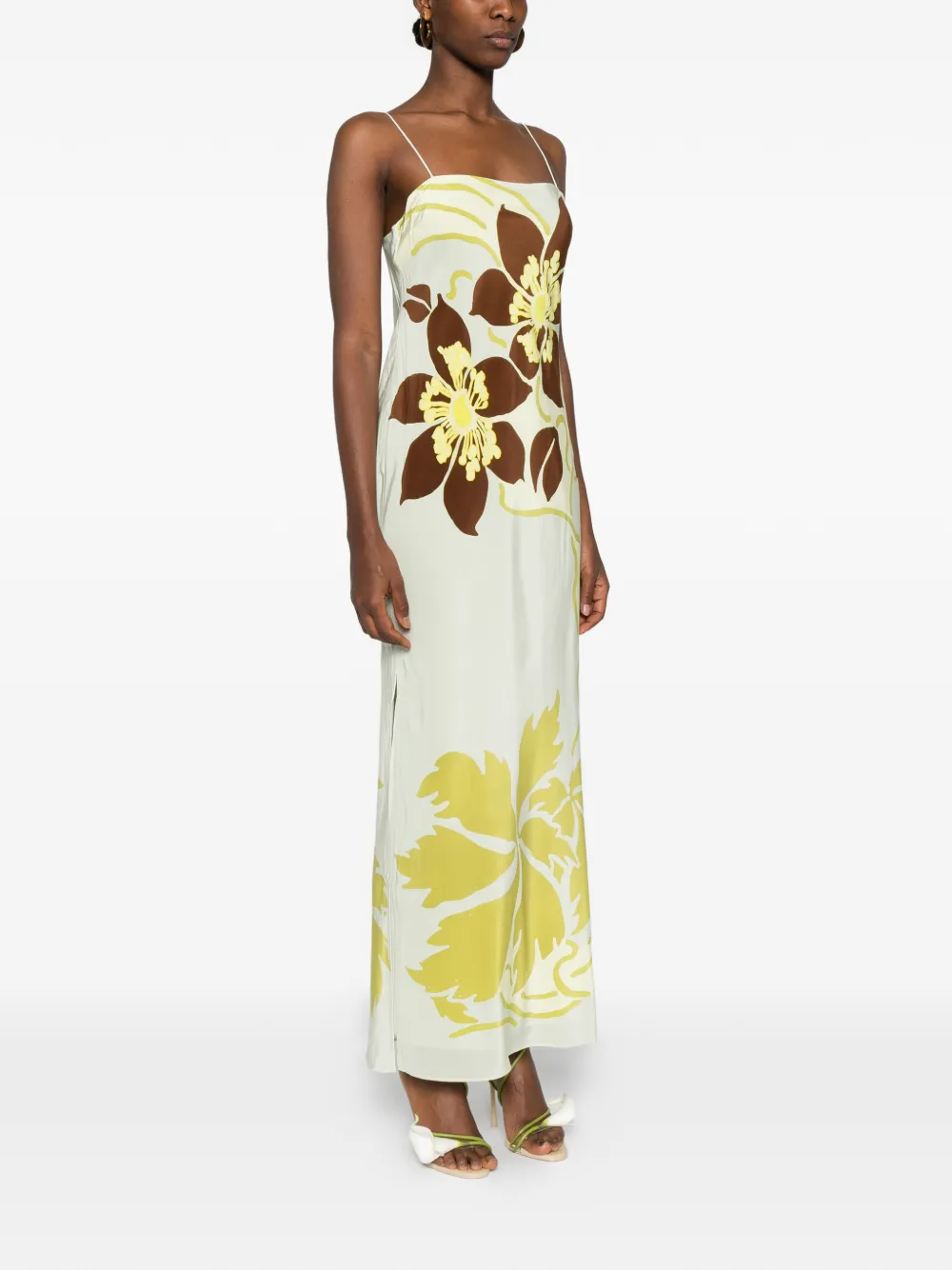  Sir. Printed Maxi Dress - Green 