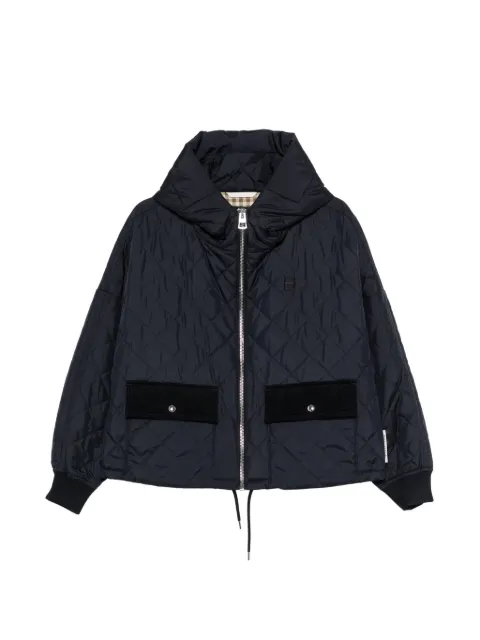 Marc O'Polo quilted-design hooded jacket