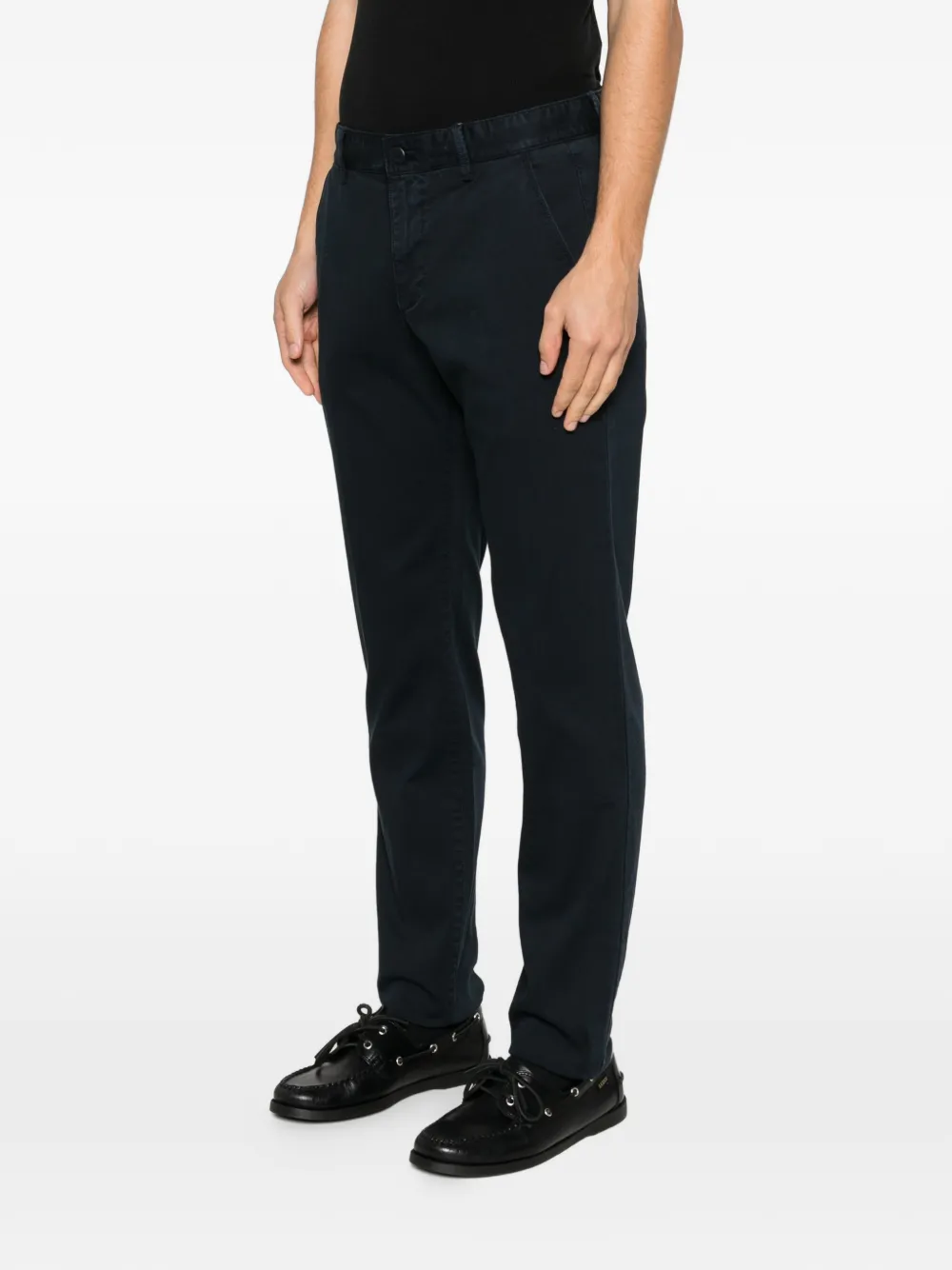 Marc O'Polo Stig broek met vijf zakken Blauw
